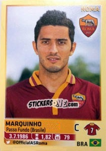 Sticker Marquinho - Calciatori 2013-2014 n. 468 - Panini