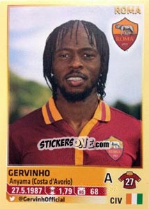 Sticker Gervinho - Calciatori 2013-2014 n. 471 - Panini
