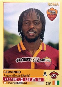 Cromo Gervinho - Calciatori 2013-2014 - Panini