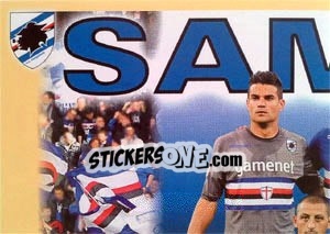 Sticker Squadra - Sampdoria - Calciatori 2013-2014 n. 476 - Panini