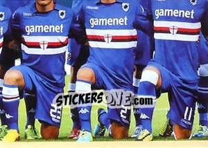 Sticker Squadra - Sampdoria - Calciatori 2013-2014 n. 480 - Panini