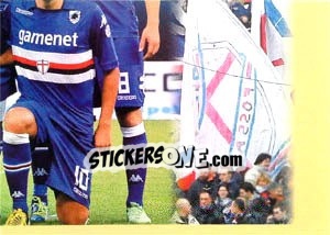 Figurina Squadra - Sampdoria - Calciatori 2013-2014 - Panini