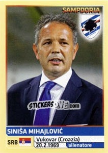 Sticker Siniša Mihajlovic - Calciatori 2013-2014 - Panini