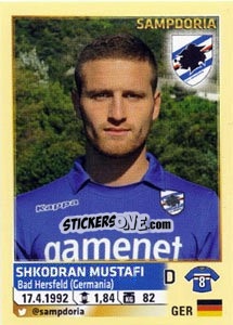 Sticker Shkodran Mustafi - Calciatori 2013-2014 n. 490 - Panini