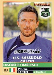 Sticker Eusebio Di Francesco - Calciatori 2013-2014 - Panini