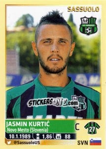 Sticker Jasmin Kurtic - Calciatori 2013-2014 n. 523 - Panini