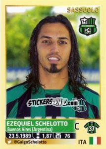 Sticker Ezequiel Schelotto - Calciatori 2013-2014 n. 527 - Panini