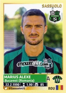 Figurina Marius Alexe - Calciatori 2013-2014 - Panini