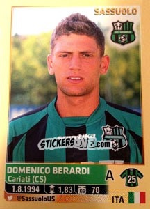 Sticker Domenico Berardi - Calciatori 2013-2014 - Panini