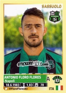 Sticker Antonio Floro Flores - Calciatori 2013-2014 - Panini