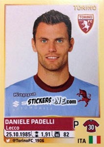 Sticker Daniele Padelli - Calciatori 2013-2014 - Panini