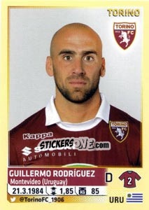 Sticker Guillermo Rodríguez - Calciatori 2013-2014 - Panini
