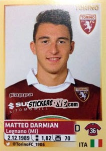 Figurina Matteo Darmian - Calciatori 2013-2014 - Panini