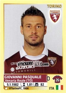 Figurina Giovanni Pasquale - Calciatori 2013-2014 - Panini