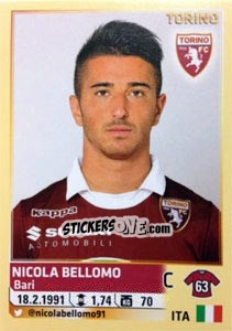 Sticker Nicola Bellomo - Calciatori 2013-2014 n. 555 - Panini
