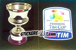 Figurina Trofeo Coppa Italia Primavera - Logo Coppa Italia