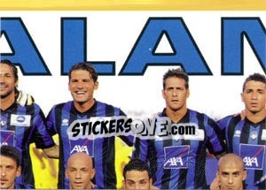 Figurina Squadra - Atalanta - Calciatori 2013-2014 - Panini