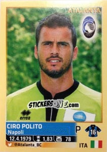 Sticker Ciro Polito - Calciatori 2013-2014 n. 20 - Panini