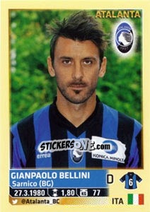 Sticker Gianpaolo Bellini - Calciatori 2013-2014 n. 21 - Panini