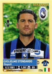 Sticker Guglielmo Stendardo - Calciatori 2013-2014 - Panini