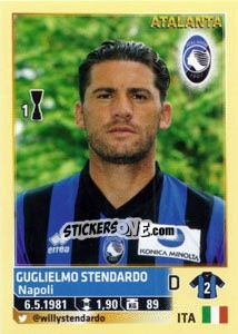 Cromo Guglielmo Stendardo - Calciatori 2013-2014 - Panini