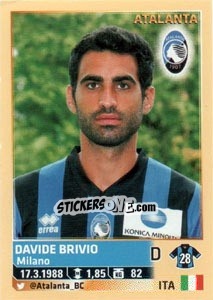 Sticker Davide Brivio - Calciatori 2013-2014 - Panini
