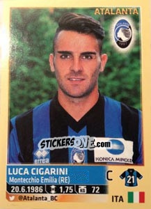 Figurina Luca Cigarini - Calciatori 2013-2014 - Panini