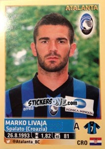 Sticker Marko Livaja - Calciatori 2013-2014 n. 37 - Panini