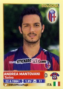 Cromo Andrea Mantovani - Calciatori 2013-2014 - Panini