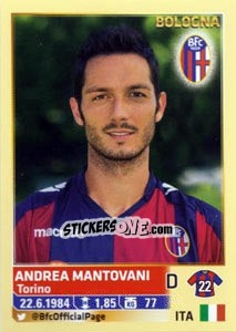 Figurina Andrea Mantovani - Calciatori 2013-2014 - Panini