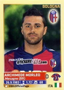 Cromo Archimede Morleo - Calciatori 2013-2014 - Panini