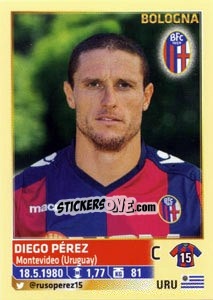 Sticker Diego Pérez - Calciatori 2013-2014 n. 58 - Panini