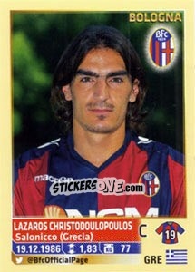 Sticker Lazaros Christodoulopoulos - Calciatori 2013-2014 n. 62 - Panini