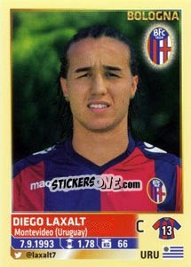 Sticker Diego Laxalt - Calciatori 2013-2014 n. 63 - Panini