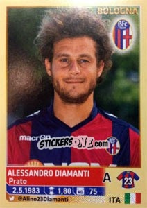 Sticker Alessandro Diamanti - Calciatori 2013-2014 n. 64 - Panini