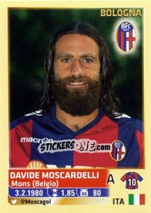 Sticker Davide Moscardelli - Calciatori 2013-2014 n. 65 - Panini
