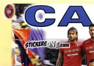 Sticker Squadra - Cagliari - Calciatori 2013-2014 - Panini