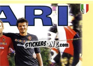 Sticker Squadra - Cagliari - Calciatori 2013-2014 n. 72 - Panini