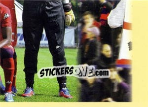 Sticker Squadra - Cagliari - Calciatori 2013-2014 n. 75 - Panini