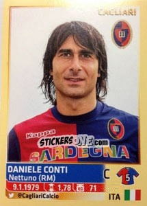 Figurina Daniele Conti - Calciatori 2013-2014 - Panini