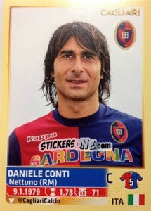 Sticker Daniele Conti - Calciatori 2013-2014 n. 90 - Panini