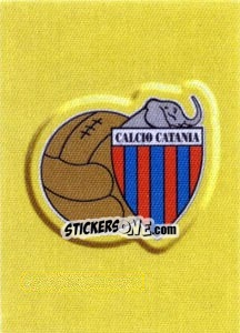 Figurina Scudetto - Catania - Calciatori 2013-2014 - Panini