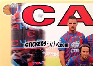 Cromo Squadra - Catania - Calciatori 2013-2014 - Panini