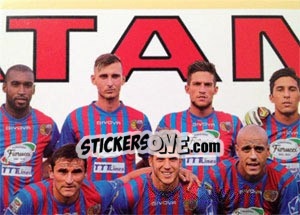 Sticker Squadra - Catania - Calciatori 2013-2014 n. 100 - Panini