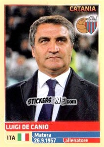 Sticker Luigi De Canio - Calciatori 2013-2014 n. 105 - Panini