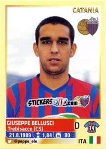 Sticker Giuseppe Bellusci - Calciatori 2013-2014 n. 110 - Panini