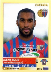 Sticker Alexis Rolín - Calciatori 2013-2014 n. 113 - Panini