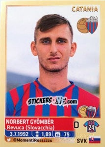 Sticker Norbert Gyomber - Calciatori 2013-2014 n. 114 - Panini