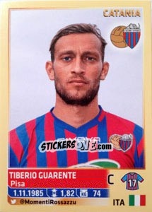 Sticker Tiberio Guarente - Calciatori 2013-2014 - Panini