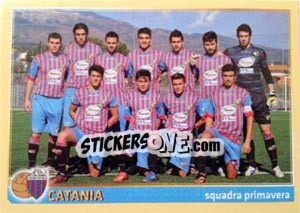 Sticker Catania Squadra Primavera - Calciatori 2013-2014 n. 126 - Panini